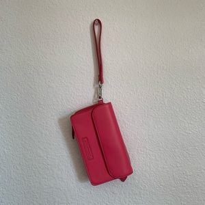 vera bradley faux leather wallet!